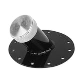 Fuel Cell Gas Tank 45 Degree 1.5" Remote Fast Fill 2.75" Filler Neck+Cap Black